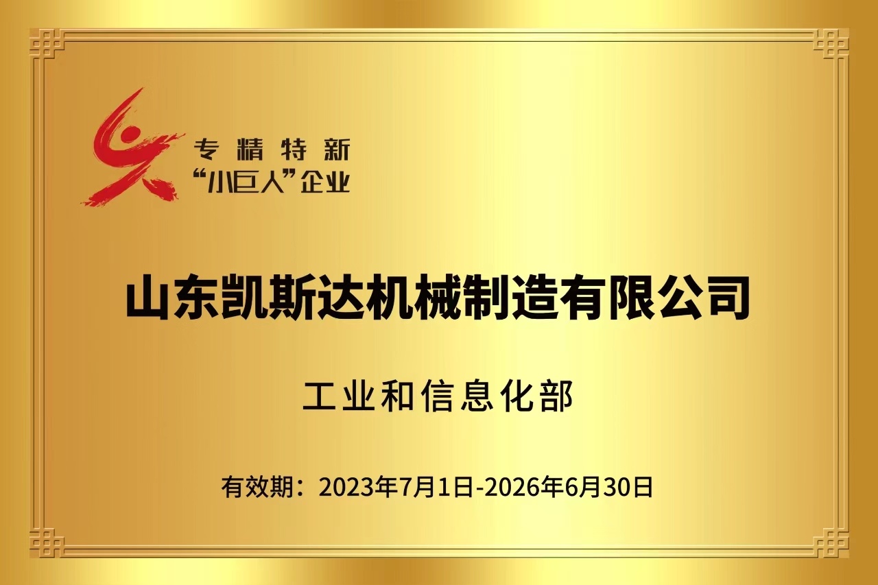 国家专精特新小巨人企业